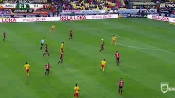 Así fueron los 2 tantos con que Diego Valdés se lució en México