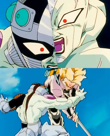 Gotenks Super Saiyan 3 también usó la ejecución más icónica de ‘Dragon Ball Z’, aunque nunca se vio en el manga