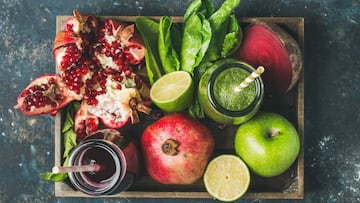 Una bandeja de comida anti hambre será clave para la dieta.