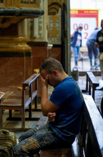 Una iglesia de Paiporta, a 8 de noviembre de 2024, en Valencia, Comunidad Valenciana (España).