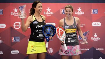 Marta Marrero y Alejandra Salazar, campeonas en Las Rozas, en el World P&aacute;del Tour.