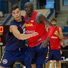 Diop: "Esto me ayuda a aprender como jugador"