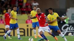 1x1: Arturo Vidal y Gary Medel sucumbieron ante el poderío brasileño