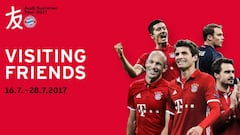 Bayern Munich, Arsenal, Milan, Inter and Chelsea for Asia 2017