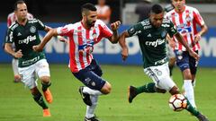 Palmeiras vence a Junior 2 a 1 en Sao Paulo en la Copa Libertadores
