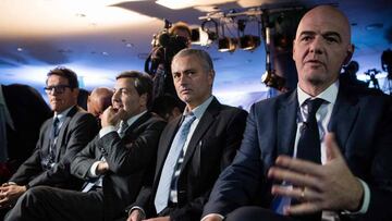 José Mourinho y Gianni Infanti.