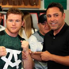De la Hoya: "Mientras 'Canelo' Álvarez pelee, todo el mundo del boxeo gana"