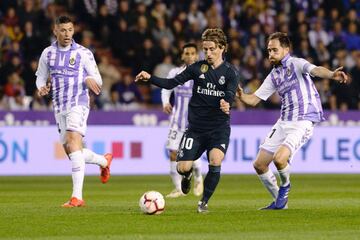 Luka Modric y Míchel.