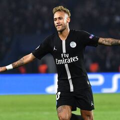 Atracón del PSG y de Neymar