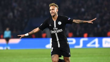 Atracón del PSG y de Neymar