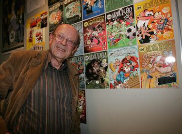 El creador de históricos cómics como ‘Mortadelo y Filemón’, ‘Rompetechos’ o ‘Pepe Gotera y Otilio’ murió el 15 de julio de 2023. Fue su editorial, Penguin España, la que anunció el fallecimiento del escritor y dibujante a los 87 años. “Nos deja el enorme legado de su lucidez, sentido del humor y más de 50.000 páginas con personajes memorables que han hecho felices a un gran número de lectores”, escribieron.