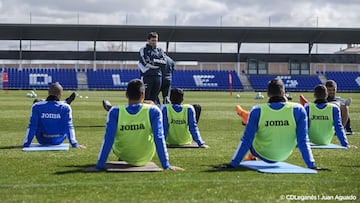 Cinco ausencias en la vuelta al trabajo del Leganés tras el parón