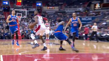 Para ver a cámara lenta: John Wall y la perfección del reverso