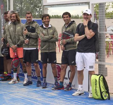 Dani García, Luis Milla, Raúl González, Iker Casillas.