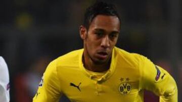 Pierre-Emerick Aubameyang con el Borussia Dortmund