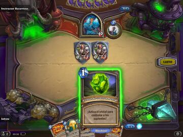 Captura de pantalla - Hearthstone: La Maldici車n de Naxxramas (IPD)