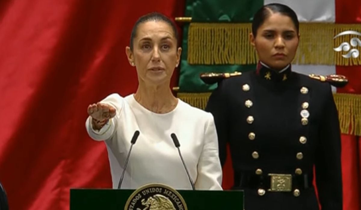 Video: El momento en el que Claudia Sheinbaum tomó protesta como presidenta de México