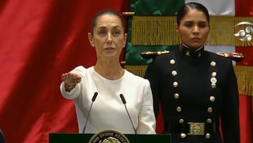 Video: El momento en el que Claudia Sheinbaum tomó protesta como presidenta de México