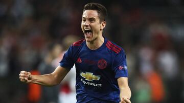 Ander Herrera, MVP en la final de la Europa League