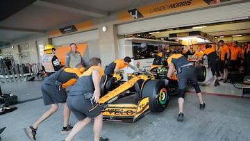 Lando Norris (McLaren MCL38). Ciudad de México, México. F1 2024.