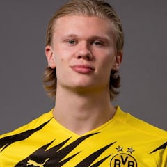 Haaland, mejor jugador del año de la Bundesliga