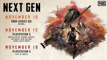 PUBG funcionará a 60fps en Xbox Series X y PS5