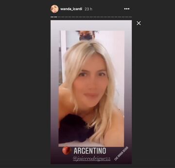 Wanda Icardi se da un masaje de glúteos tras su mudaza de Milán: "Trasero brasilero"