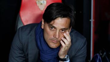 Soccer Football - Champions League Quarter Final First Leg - Sevilla vs Bayern Munich - Ramon Sanchez Pizjuan, Seville, Spain - April 3, 2018 Sevilla coach Vincenzo Montella before the match REUTERS/Sergio Perez