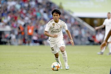 La joven promesa japonesa llegó al Real Madrid en el verano de 2019. Jugó en pretemporada con el primer equipo pero fue cedido al Mallorca, donde militó en la temporada 2019-2020.

