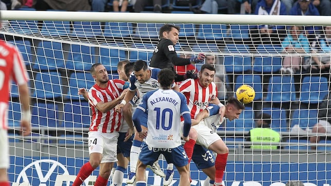 El Sporting, a gusto en el Heliodoro