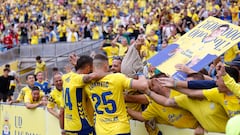 UD Las Palmas 3 - 1 Real Racing Club: resumen, goles y resultado
