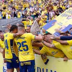 UD Las Palmas 3 - 1 Real Racing Club: resumen, goles y resultado