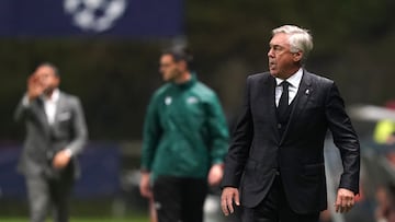 Ancelotti, sobre Bellingham: ¡°El campo estaba blando y ha sufrido...¡±