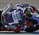 Jorge Lorenzo se regala la pole de la categoría reina en Jerez