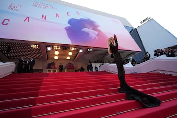 Stella Maxwell posa para los fotógrafos a su llegada al estreno de la película "The Phoenician Scheme" en el 78º Festival Internacional de Cine de Cannes.
Associated Press / LaPresse
Only italy and spain