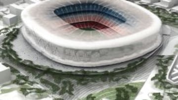El futuro estadio.