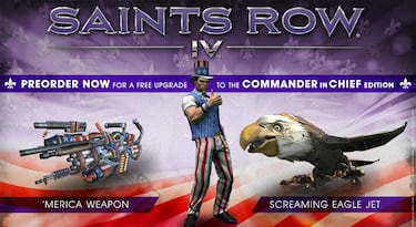 DLC gratis para la edición Comandante en Jefe de Saint's Row 4