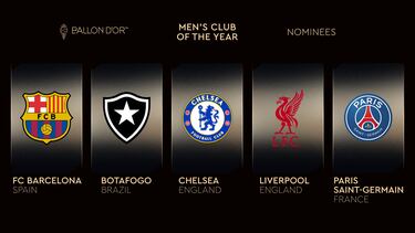 Estos son los nominados al Balón de Oro 2025