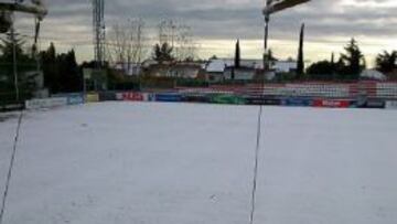 Mario Suárez, única ausencia en una sesión marcada por el frío