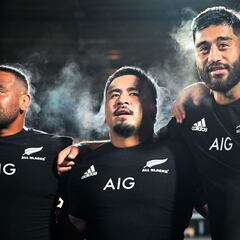 Los All Blacks se ponen a cien a pesar del frío