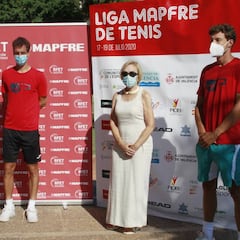 Carreño y Ramos capitanearán la Liga MAPFRE en Valencia
