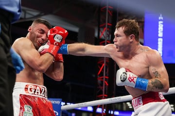 Así se vivió el Canelo vs Yildirim en imágenes