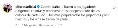 “Los más perjudicados son los jugadores y los hinchas, y los hue... se llenan de plata”