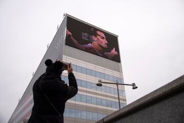 La presentación de Ibra con el Milan