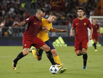 Vietto y Nainggolan. 