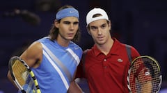 Richard Gasquet y Rafael Nadal en 2007
