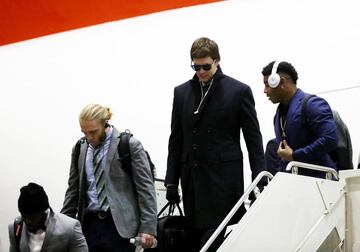 New England Patriots llegaron a tierras del Super Bowl LII