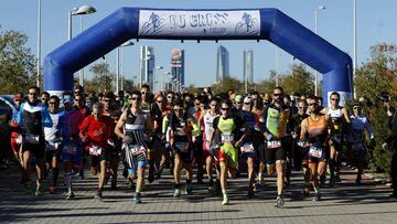 Imagen de la salida del III Du Cross Madrid dentro del circuito Du Cross Series 2017.