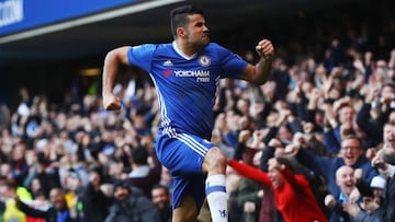 Diego Costa con el Chelsea. 