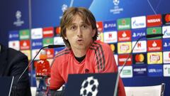 04/03/19 RUEDA DE PRENSA MODRIC JUGADOR REAL MADRID 